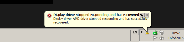 how to fix display driver so that it stops crashing