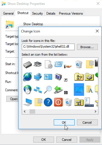 Vista Add Desktop Icon On Taskbar