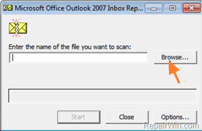 How to Repair Outlook PST Data File(s) with Inbox Repair Tool (SCANPST).