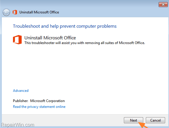 Cannot Uninstall Office 365 2016 2013 2010 Or 2007 Solved Repair Windows