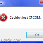 Firefox XPCOM error Couldn't load XPCOM (Solved)
