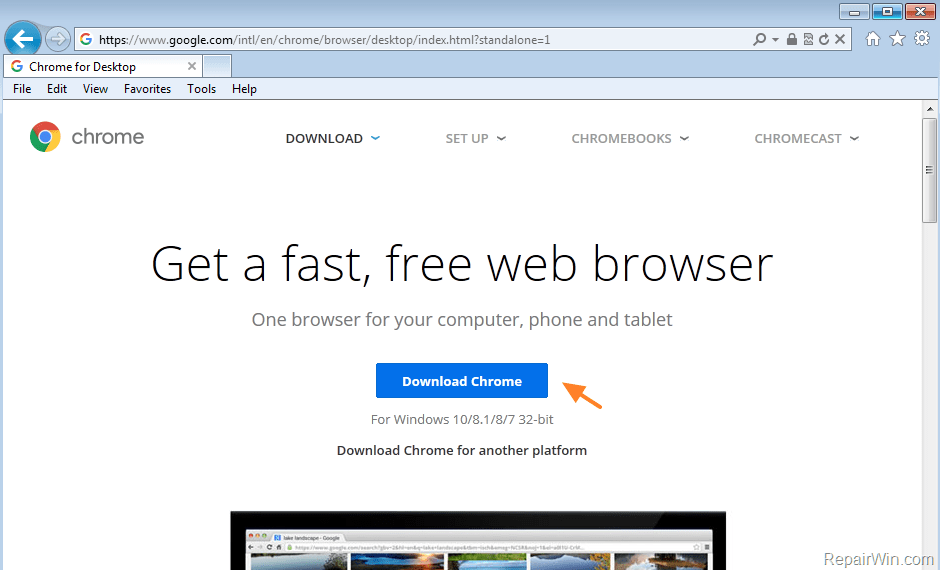 Google Chrome Full Download For Windows 7