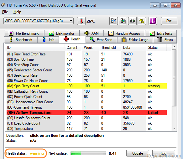 best software to check hard disk health