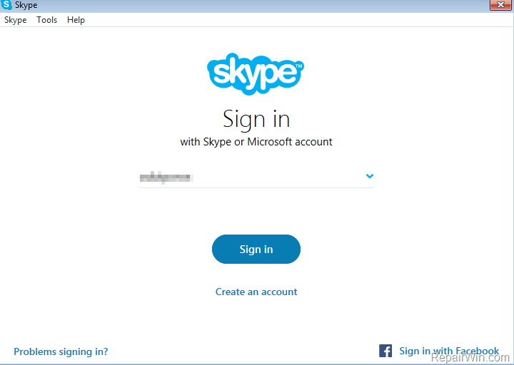 skype without microsoft account windows 8