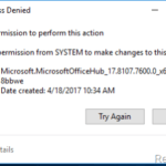 Cannot Remove Folder, Directory is not empty. (SOLVED)