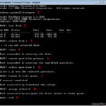 DiskPart has encountered an error: The parameter is incorrect (Solved)
