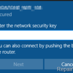 FIX: Windows Not Remember Wireless Key. (Windows 10/8/7/Vista)