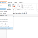 Outlook Automatic Send Receive not Working (Solved)