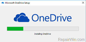 Uninstall OneDrive