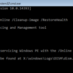 FIX: DISM Error 50, DISM does not support servicing Windows PE with the /Online option (Solved)