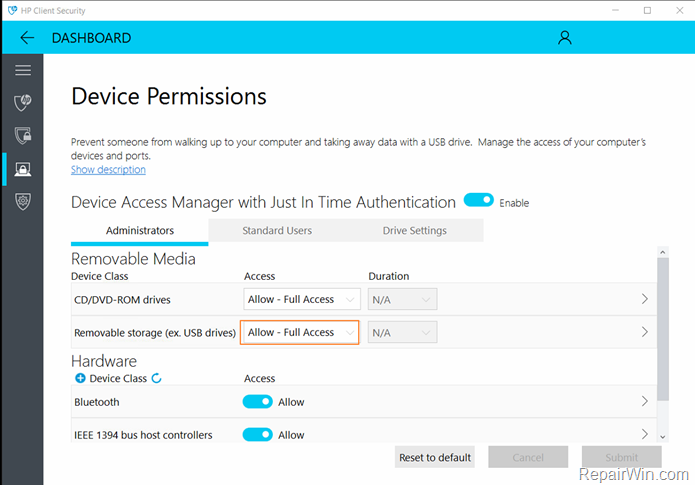 fix You Don't have permission o access USB drive windows 10