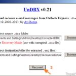 How to Recover Outlook Express DBX file for FREE.