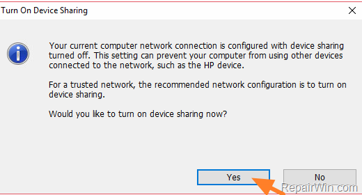 Connect HP Pinter to Wireless network using USB