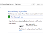 How to Backup Personal Files with File History in Windows 10.