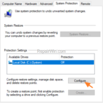 How to Enable the System Restore Protection in Windows 10/8/7 OS.