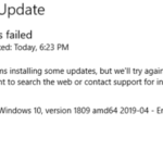 FIX: Windows 10 Feature Update 1809 Failed 0x80070522 (Solved)