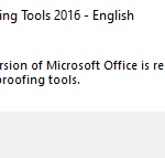 FIX: Couldn't Install Office 2016 Proofing Tools (Solved)