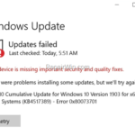 FIX: Windows 10 Update Troubleshooting Guide.