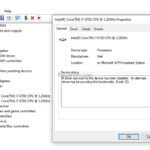 FIX: Code 32 error on Intel CPU – A driver (service) for this device has been disabled. (Solved)