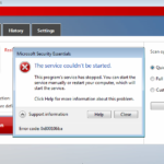 FIX: Service Couldn't be Started – Error 0x800106ba, in Windows Defender or Security Essentials (Solved)