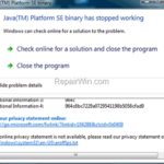 FIX: Cannot Run Minecraft. Game Crashed – Java has stopped working (Solved)
