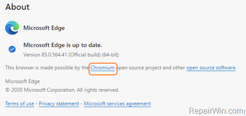 Remove Edge Chromium in Windows 10