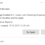 FIX: Cannot Delete Folder – Item Not Found. Could not find this item. This item is no longer located in &hellip; (Solved)