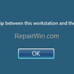 FIX: Trust Relationship Between this Workstation and the Primary Domain Failed (Solved)