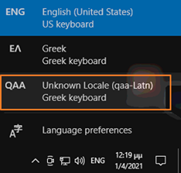 FIX: Remove QAA-Latn Unknown Locale Language in Windows 10. (Solved ...