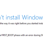 FIX: 0xC1900101-0x30018 in Windows 10 Update.