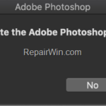 FIX: Photoshop has encountered a problem with your display driver.