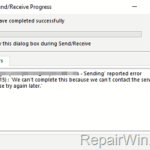 FIX Outlook 0x80040115 Error in Send/Receive Progress (Solved)