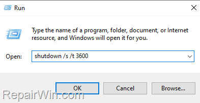 How to Schedule Auto Shutdown Windows 10/11.
