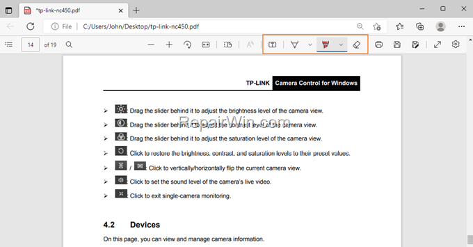 How to Add Notes in PDF using EDGE in Windows 10/11. 