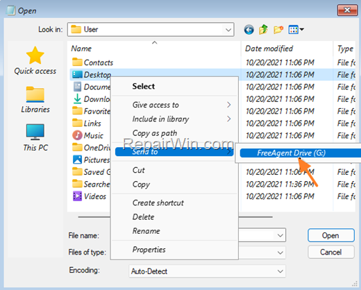 How to Back Up FIles in Windows 10/11 from WinRE