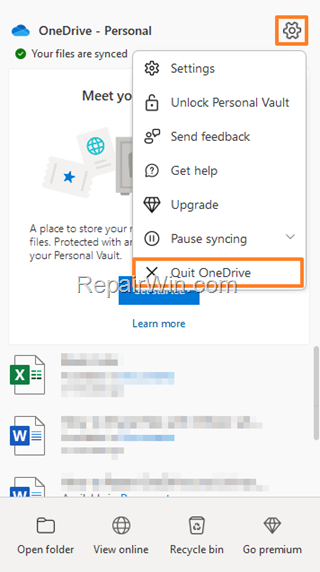 The tag present in the reparse point buffer is invalid - OneDrive (FIX)