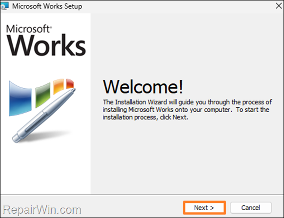 Install Microsoft Works on Windows 10/11