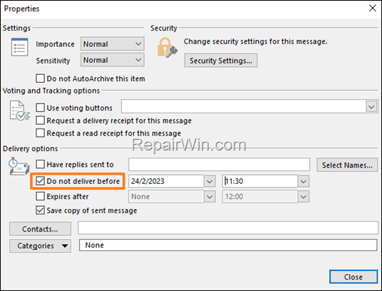 How to Schedule Email Sending in Outlook