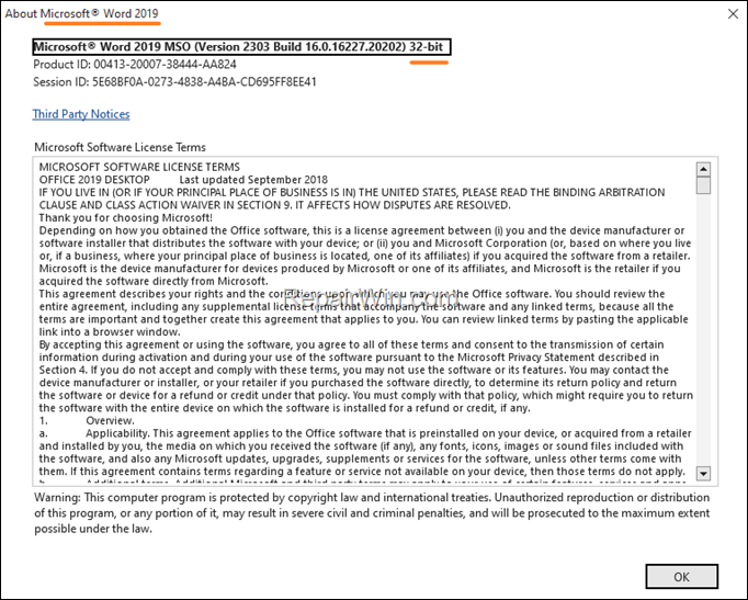 FIX Microsoft Office 0xC004C032 Activation error