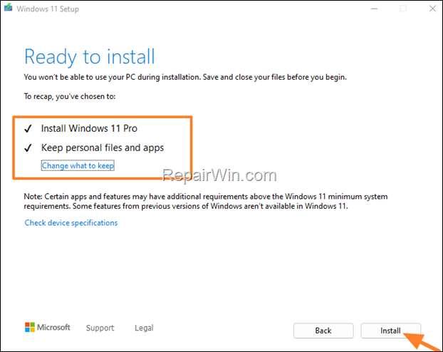 How to Repair Windows 11 with In-Place Upgrade.