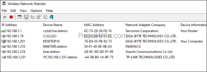 How to View Network Connected Devices