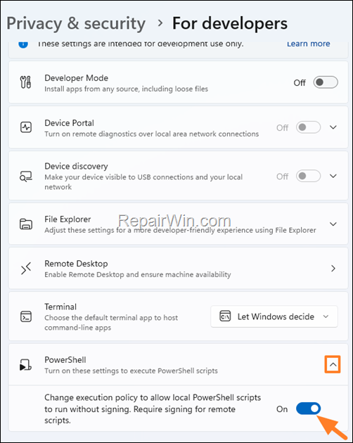 FIX: Running scripts is disabled on this system on Windows 10/11