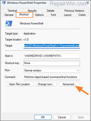 How to Always Run PowerShell as Administrator