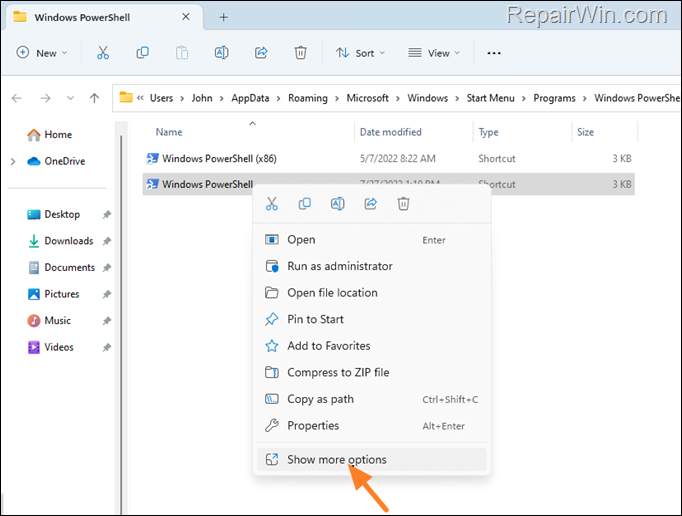 Always Open Windows PowerShell as Administrator