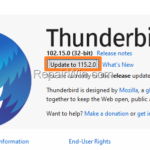 FIX: Thunderbird High CPU or Memory Usage issues.
