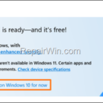 How to Block Windows 11 Upgrade on Windows 10.