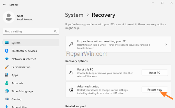 Switch Out from Windows 11 S without a Microsoft Account