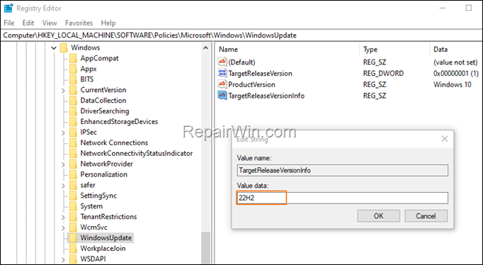 Block Windows 11 Upgrade. 