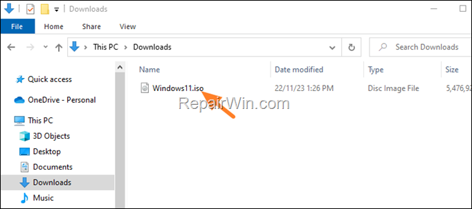 How to Upgrade Windows 10 to Windows 11 from ISO file