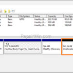 How to Add Unallocated Space to Disk C: after Cloning/Migrating Windows to a New Disk.